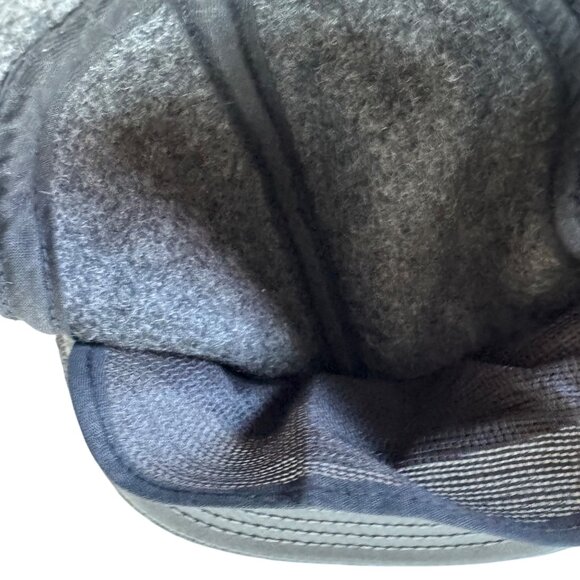 Gray Wool Blend Winter Cap Hat With Ear Flaps Medium USA Vintage Warm Winter - Picture 14 of 16